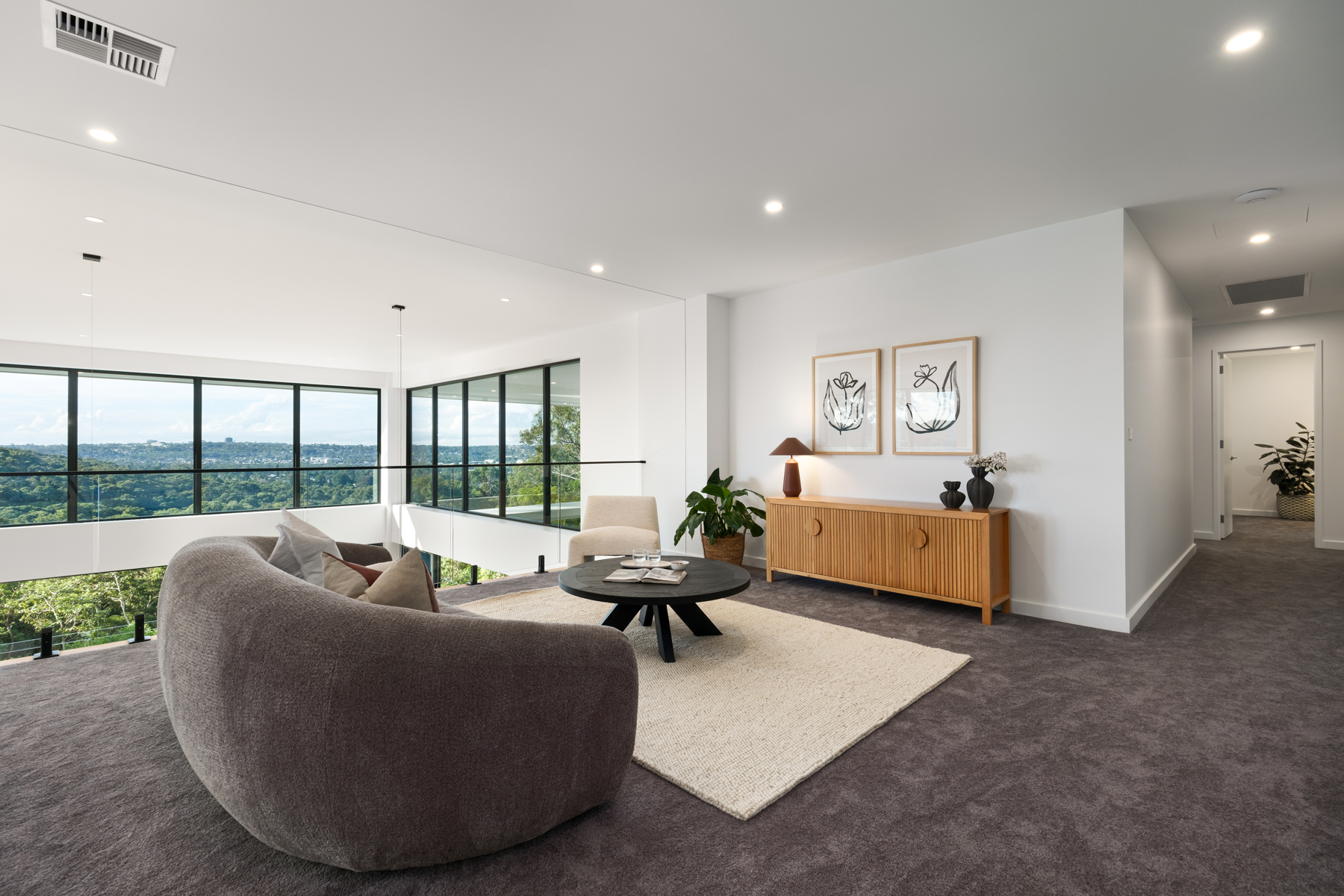 Plush Home full home staging