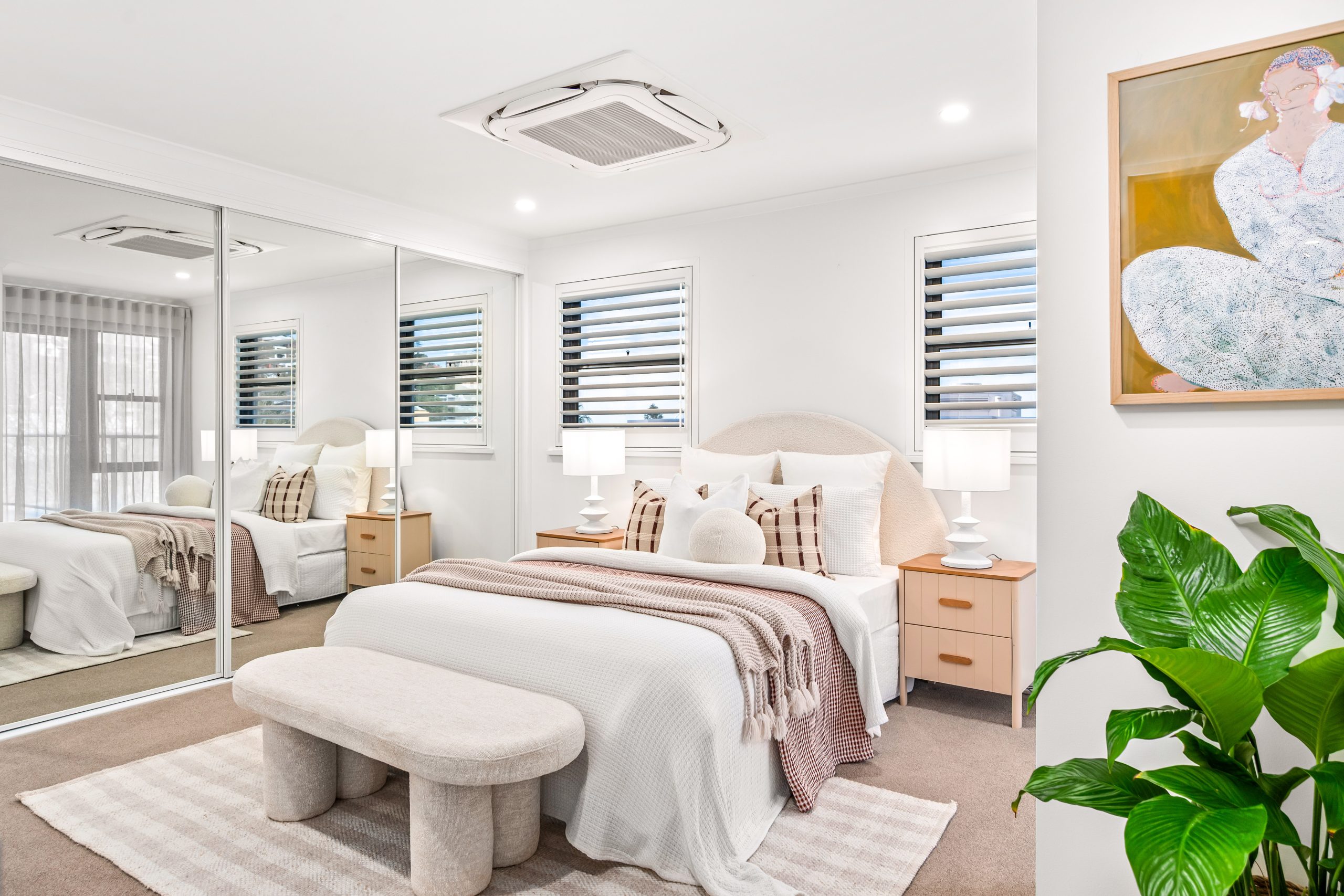 Plush Home integrated staging