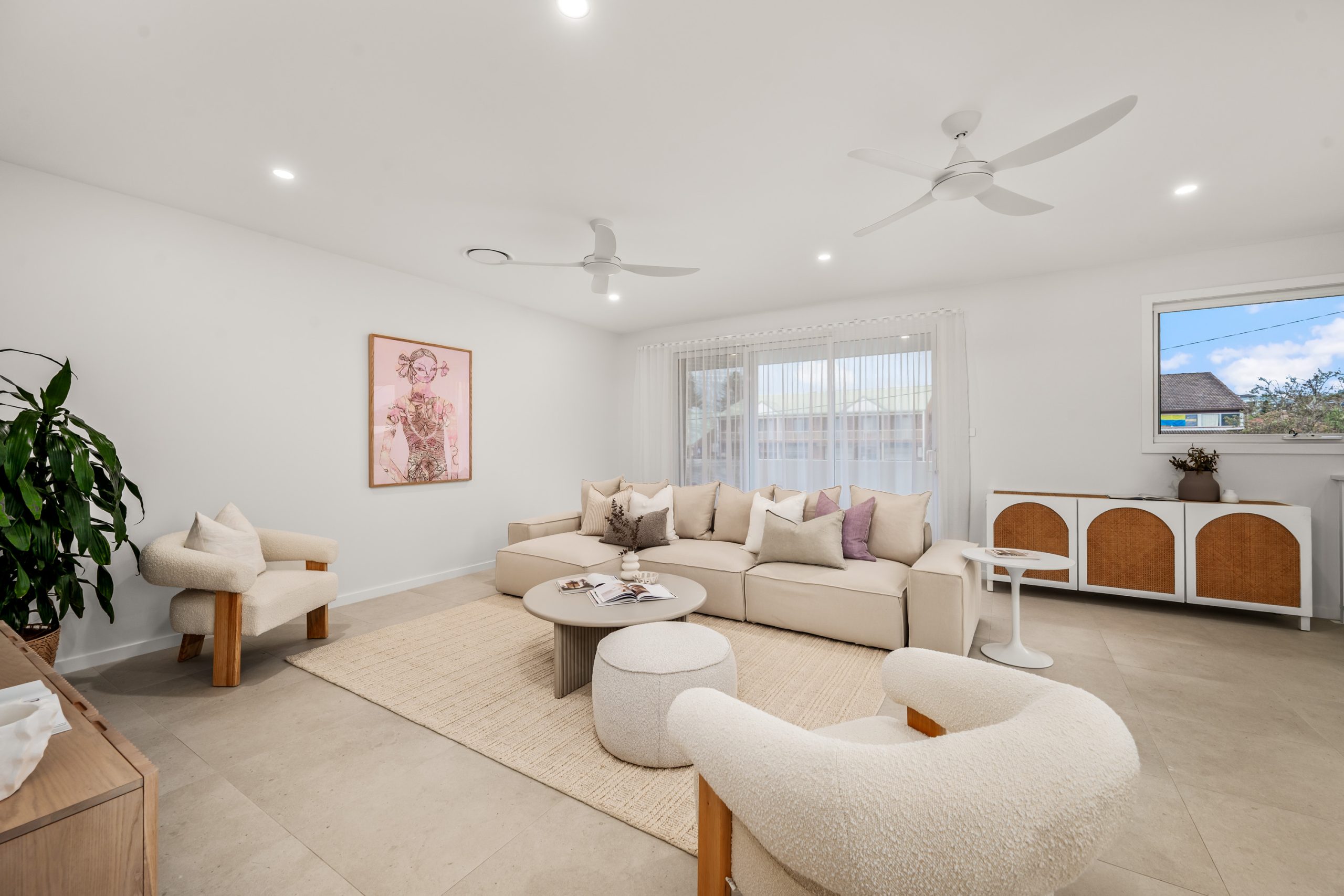 Plush Home integrated staging